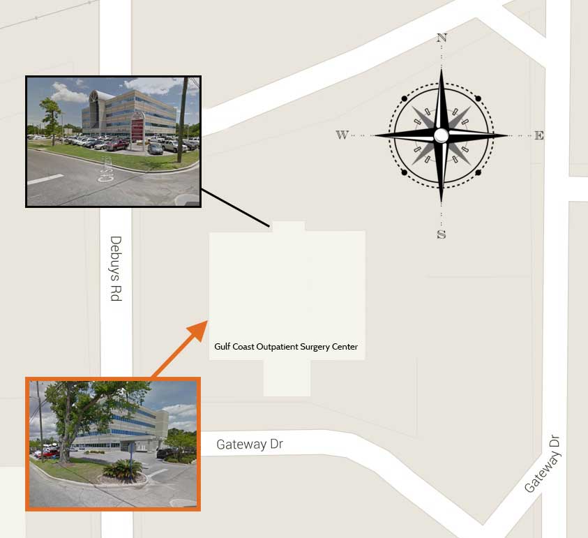 Directions to Gulf Coast Outpatient Surgery Center